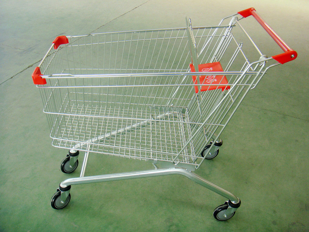 Large Scale Shopping Malls / Supermarket Shopping Carts Trolleys With