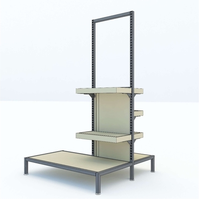 Modułowy system regałów sklepowych o nośności 500 kg