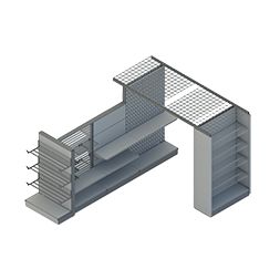 Regal ciężki do supermarketu / Stojaki wystawowe